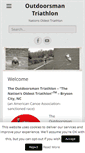 Mobile Screenshot of outdoorsmantriathlon.org